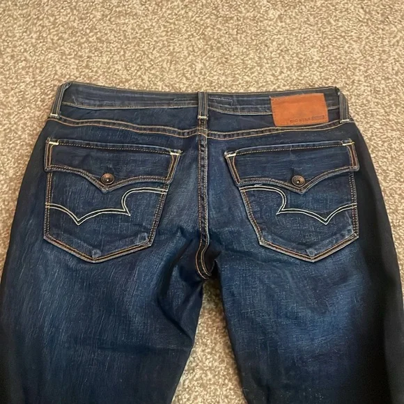 Big Star Remy Low Rise Cropped Jeans - Picture 5 of 8